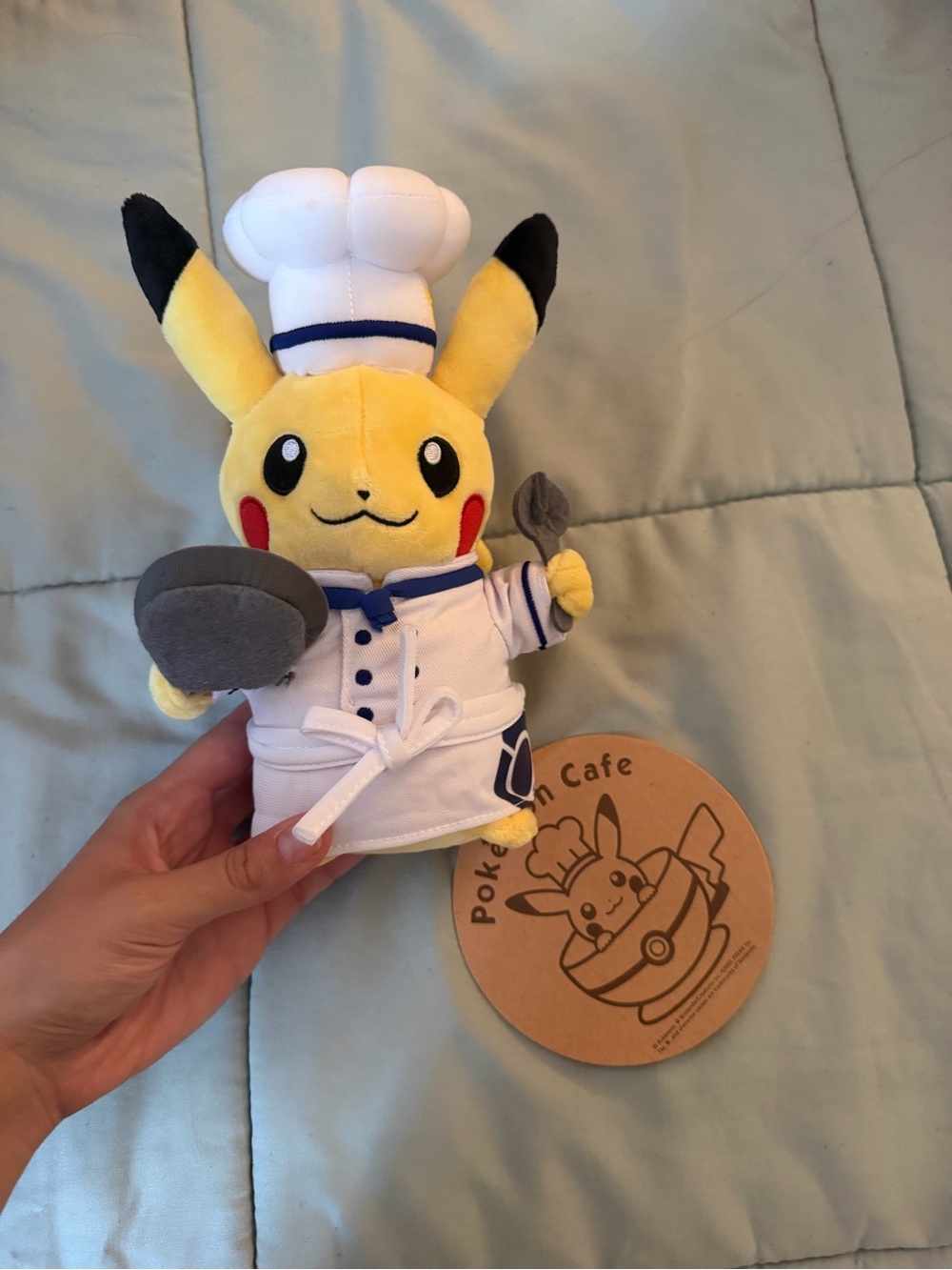 Pokémon Cafe Pikachu Plush Toy Chef Cafe Exclusive Japan